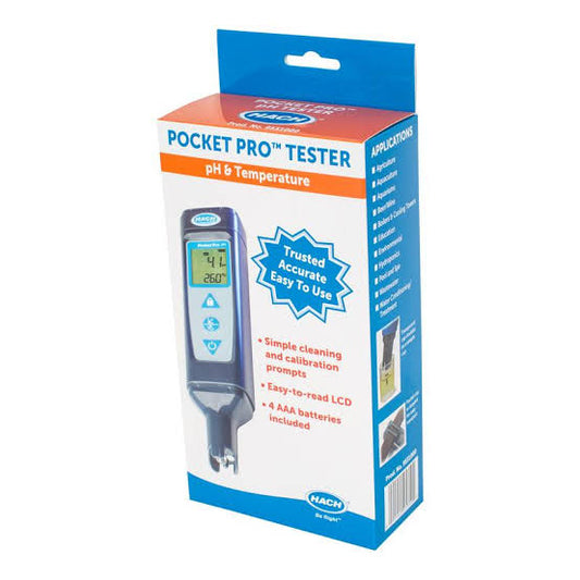 Pocket Pro+ pH Tester with Replaceable Sensor 9532000 Hach