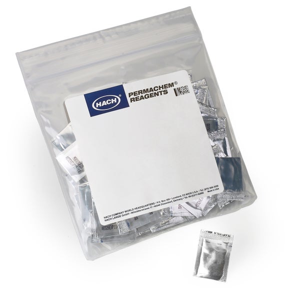 Hach Molybdate Reagent Powder Pillows for HR Silica, 10 mL, pk/100 SKU: 2107369 Hach