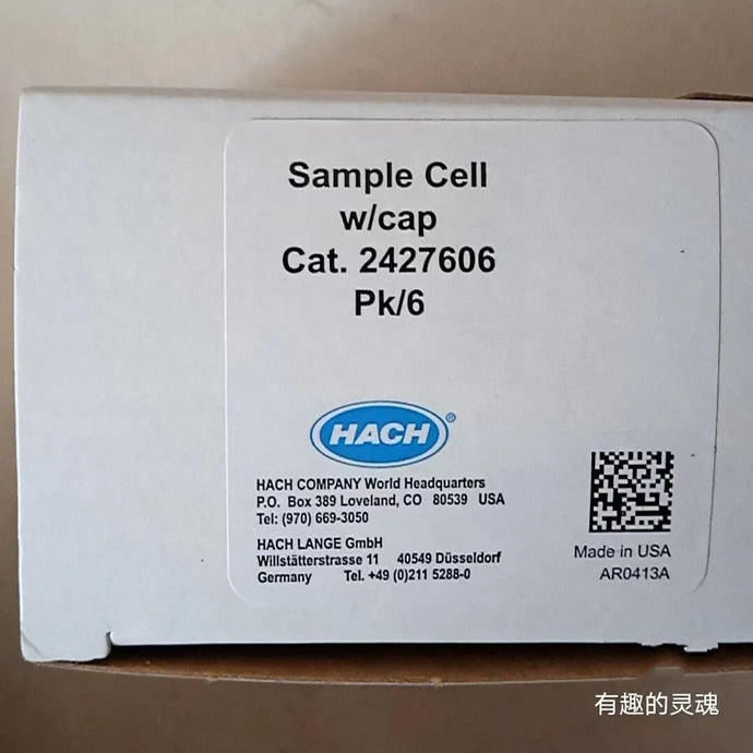 SAMPLE CELL, 25X60MM PK/6 10ML MARK