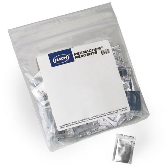 Hach Acid Reagent Powder Pillows for HR Silica, 10-mL, pk/100 SKU: 2107469 Hach